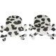 caramel nuit pezoneras skull dalmatian blanco VIBRASHOP