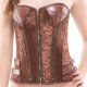intimax corset dulcie marron VIBRASHOP