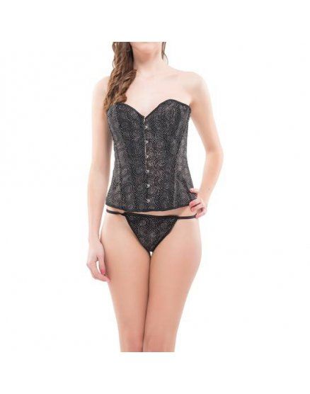 intimax corset irma negro VIBRASHOP