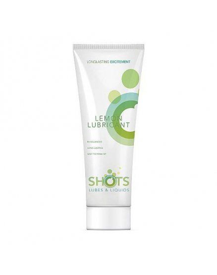 LUBRICANTE NATURAL LIMÓN SHOTS LUBES AND LIQUIDS VIBRASHOP