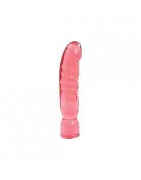 CONSOLADORES CRYSTAL JELLIES – BIG BOY DONG PINK VIBRASHOP