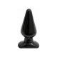 BUTT PLUG ESTIMULADOR ANAL GRANDE NEGRO VIBRASHOP