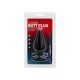 BUTT PLUG ESTIMULADOR ANAL GRANDE NEGRO VIBRASHOP