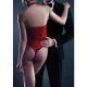 LE DESIR BODY SEMI TRANSPARENTE ROJO VIBRASHOP