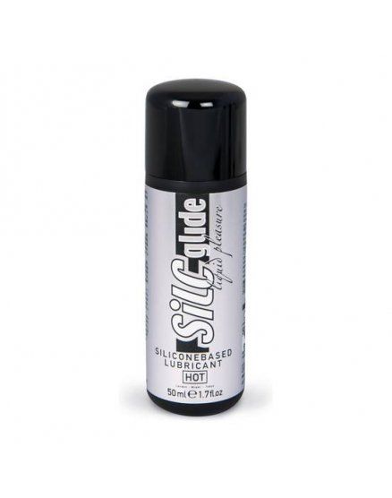 hot silc glide lubricante base silicona 50 ml VIBRASHOP