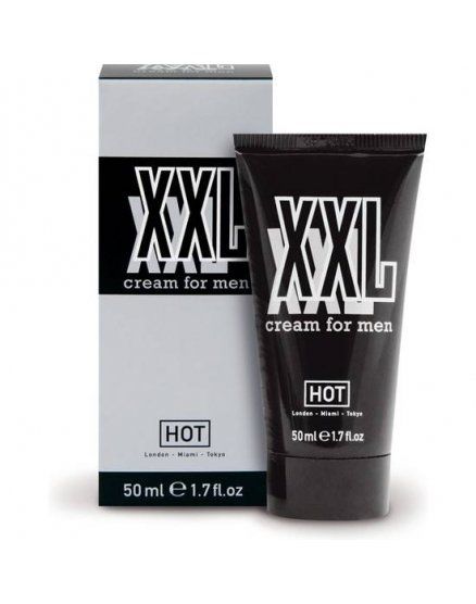hot xxl crema para hombre 50 ml VIBRASHOP