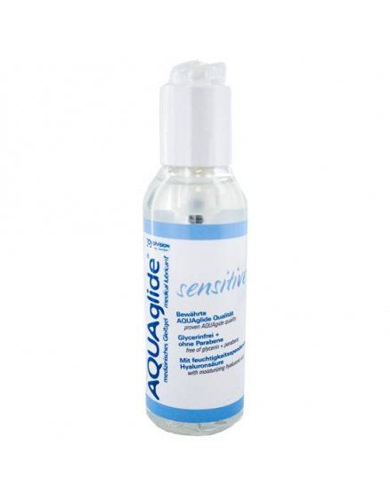 aquaglide sensitive lubricante 125 ml VIBRASHOP