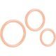 ANILLOS PARA EL PENE CALEXOTICS - TRI-RINGS NATURAL VIBRASHOP