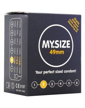 mysize 49 preservativos 10 uds VIBRASHOP