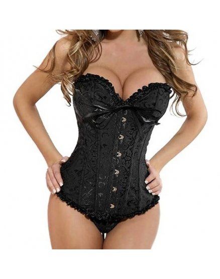 corset atenea negro VIBRASHOP