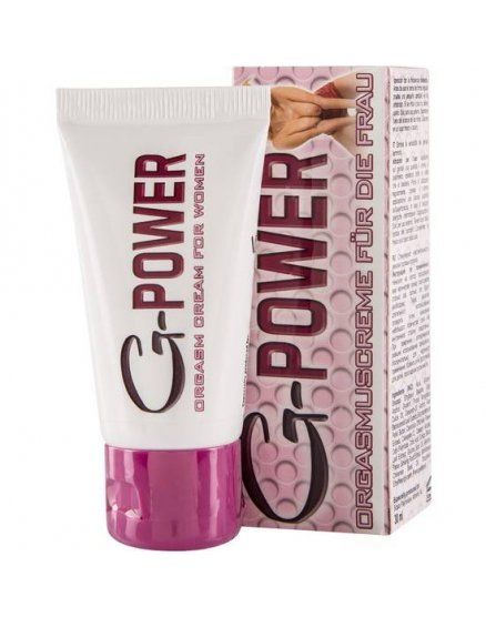 g power orgasm crema femenina VIBRASHOP