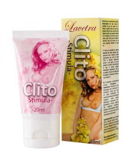 Crema estimuladora de clitoris Lavetra 20 ml VIBRASHOP