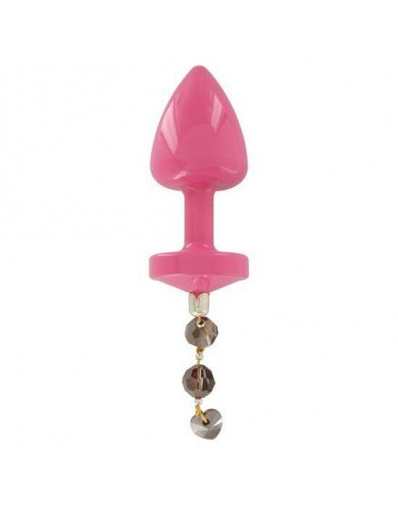 BUTPLUG DE METAL JEWELL ROSA T2 DE 30 MM VIBRASHOP