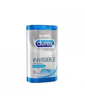 PRESERVATIVOS INVISIBLE DUREX VIBRASHOP