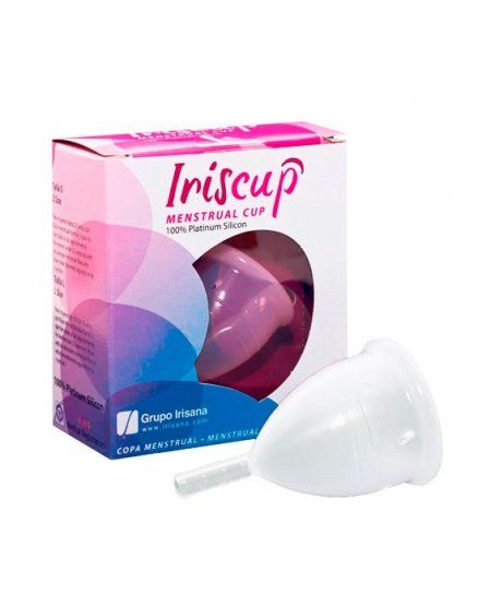 iriscup copa mestrual transparente grande VIBRASHOP