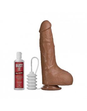 PENES REALISTICOS DOC JOHNSON SQUIRTING NUT BUTTER - BROWN VIBRASHOP