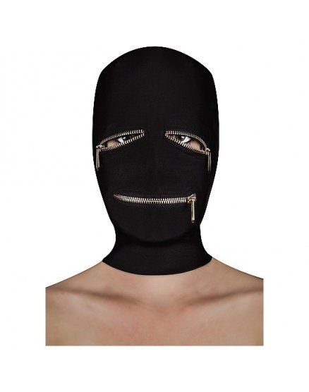 extreme zipper máscara con cremallera ojos y boca VIBRASHOP