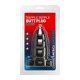 BUTPLUG CON ONDULACIONES GRANDE NEGRO VIBRASHOP