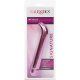 VIBRADOR PUNTO G METÁLICO ROSA VIBRASHOP