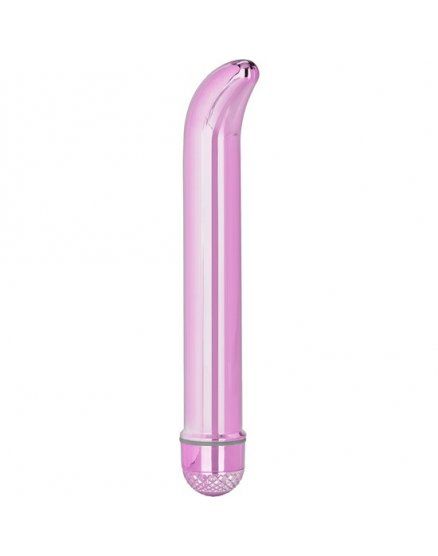 VIBRADOR PUNTO G METÁLICO ROSA VIBRASHOP