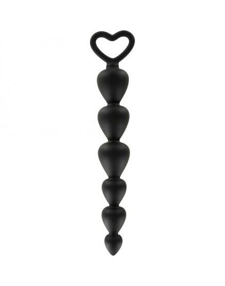 JUGUETES PARA CHICAS - BOLAS ANALES BOTTOM BEADS NEGRO VIBRASHOP