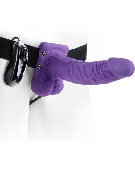 ARNES CON PENE FETISH FANTASY – VIBR STRAP-ON W PURPLE VIBRASHOP