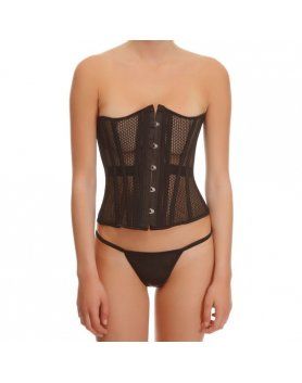 underbust mesh negro VIBRASHOP