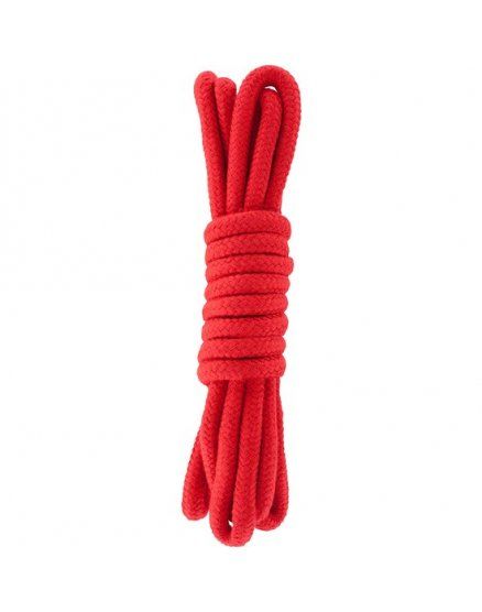 JUGUETES PARA PAREJAS - CUERDA BONDAGE 3 M ROJO VIBRASHOP