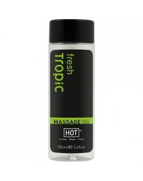 HOT ACEITE DE MASAJE FRESCOR DEL TROPICO 100 ML VIBRASHOP