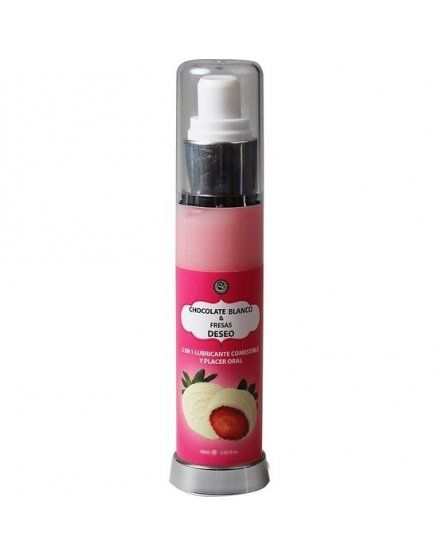 LUBRICANTE COMESTIBLE CHOCOLATE & FRESA SECRET BEAUTY VIBRASHOP