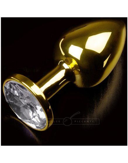 PLUG ANAL JEWELLERY SMALL ORO DIAMANTE VIBRASHOP