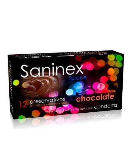 SANINEX EL PRESERVATIVO AROMATICO CHOCOLATE LISOS en vibrashop