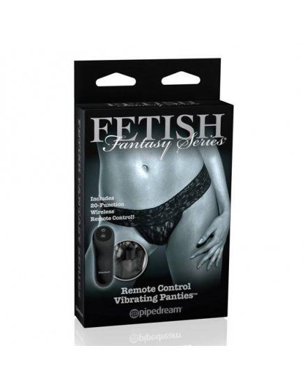 FETISH FANTASY - ROPA SADO - TANGA CON VIBRADOR REMOTO VIBRASHOP