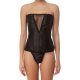 CORSET CON TRANSPARENICAS EN ESCOTE NEGRO VIBRASHOP