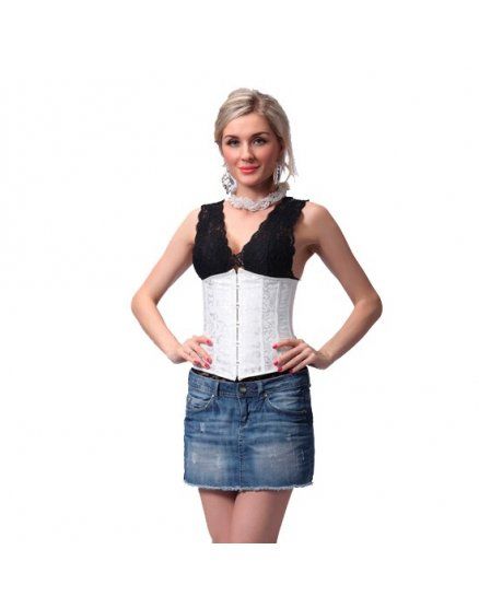 INTIMAX CORSET HESTIA BLANCO VIBRASHOP