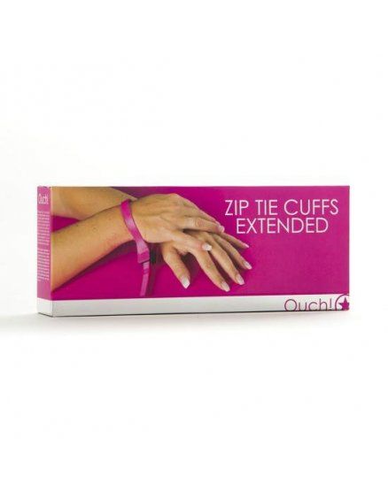 ZIP TIE ESPOSAS DE CREMALLERA ROSA VIBRASHOP