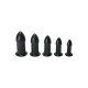 KIT DE BUTTPLUGS EASE IN NEGRO VIBRASHOP