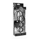 Anillo para el pene & plug master series triple threat Vibrashop