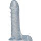 BALLSY PENE REALiSTICO CON BASE SUCCIoN 20 CM TRANSPARENTE VIBRASHOP