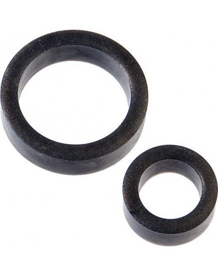 ANILLOS PARA EL PENE PLATINUM - PREMIUM COCK RINGS CHARCOAL VIBRASHOP