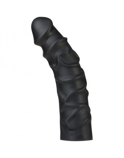 THE RAGING PENE REALiSTICO SILICONA 20 CM NEGRO VIBRASHOP