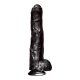 JUGUETES PARA CHICAS - UNKUT PENE REALÍSTICO NEGRO 33 CM VIBRASHOP