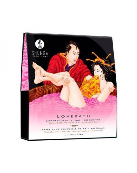 ESPUMAS DE BAÑO SENSUAL DRAGON FRUIT SHUNGA para sexo bajo el agua