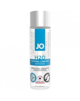 JO H20 LUBRICANTE BASE DE AGUA EFECTO CALOR 240 ML VIBRASHOP