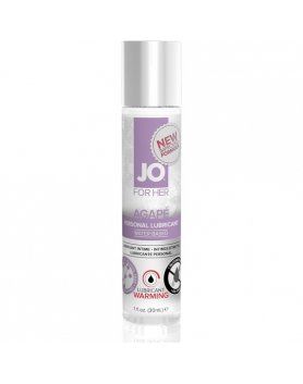 JO AGAPE LUBRICANTE DE AGUA EFECTO CALOR 30 ML VIBRASHOP
