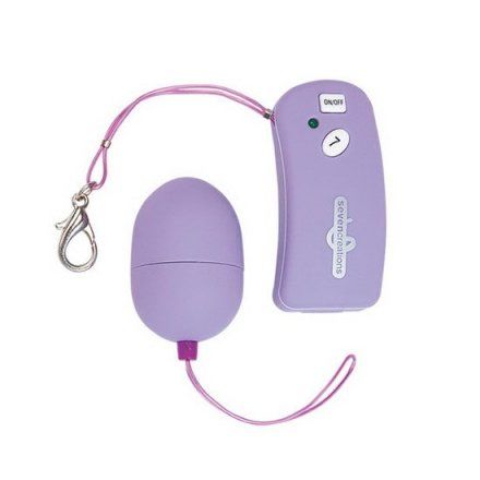 JUGUETES PARA CHICAS - HUEVO VIBRADOR INALAMBRICO LILA
