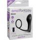 PLUG ANAL VIBRADOR CON ANILLO PARA EL PENE NEGRO VIBRASHOP