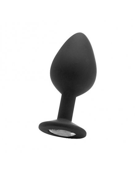 PLUG DIAMANTE NEGRO OUCH! VIBRASHOP