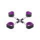 SET ESPOSAS REVERSIBLES MORADO VIBRASHOP