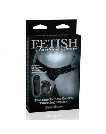 FETISH FANTASY - ROPA SADO - TANGA CON VIBRADOR REMOTO VIBRASHOP